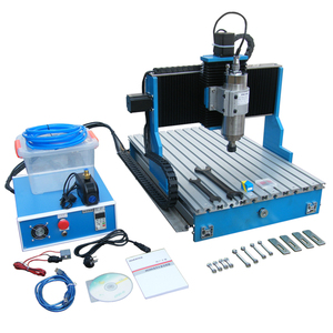 <strong>Linear</strong> Guide Square <strong>Rail</strong> 6040 <strong>CNC</strong> <strong>Router</strong> Engraving Cutting Machine 2.2KW 1.5KW 3/4 Axis USB Aluminum Table Metal Engraver Cutter - Product Image 1