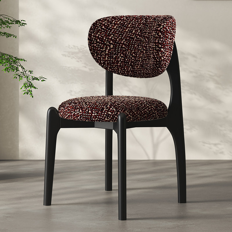 Chenille cramoisie noire avancée - à installer vous-même