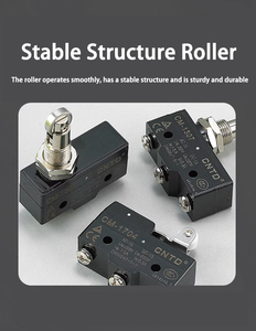 Interruptor de viaje de elevador de palanca de rodillo de bisagra larga CNTD 1NO 1NC Spdt interruptor de límite con 250vac/10a/5a Max Voltage CM-1703N - Product Image 3