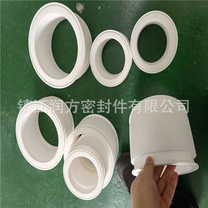 供給: ポリテトラフルオロエチレン (PTFE) コルゲートパイプフレキシブル接続の非標準寸法は引き分けに基づいて提供されます - Product Image 5