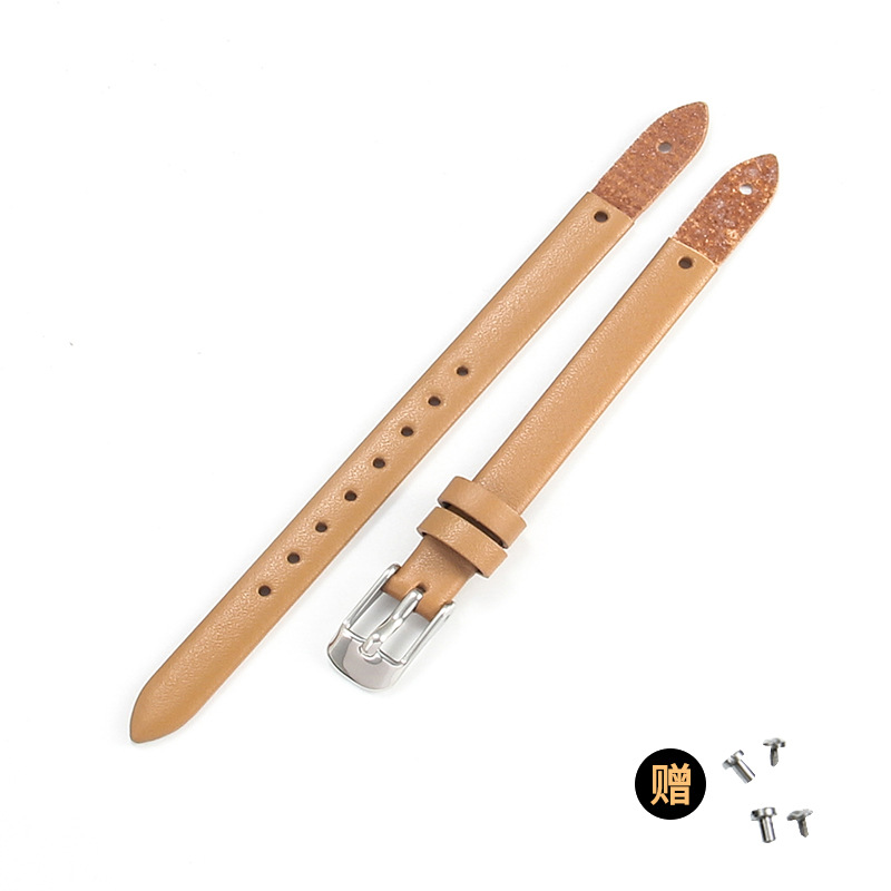 Boucle en acier abricot-K1