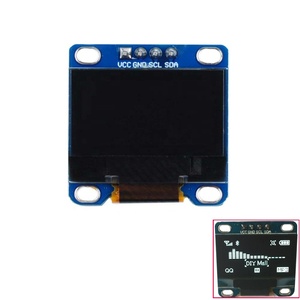 DIYmall 0,96 Zoll I2C IIC Serielles OLED-Anzeige modul SSD1306 128 X64 Weiß für Arduino ESP32 Raspberry Pi Hohe Qualität