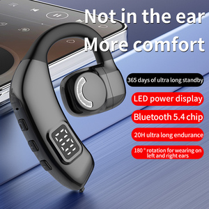 X30 Newest Earhook Wireless Headset TWS One Ear Single Bluetooth 5.4 Earphone - Product Image 5