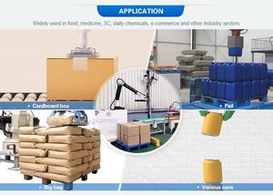 Upper AI Electric <strong>Robot</strong> Packing <strong>Machine</strong> for Box <strong>Stacking</strong> to Pallet <strong>Loading</strong> Weight 20kg - Product Image 5