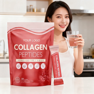 Poudre de supplément multi-collagène Support personnalisé Complément alimentaire Acide hyaluronique Vitamine C Kollagène Poudre de collagène - Product Image 5