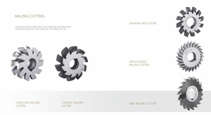 制造商经典齿条式刀具高速钢OEM立铣刀数控机床刀具 - Product Image 5