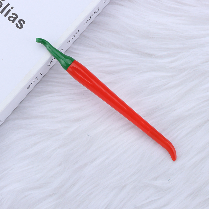 Recambio de bolígrafo neutro con tubo de aguja negro de 0,5 mm - rojo