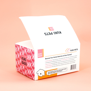 Özel logo çerezler aperatifler Snackle depolama Pet kutu konteyner ambalaj üst alt ekle kutusu tipi Snackle Pet köpek kurabiye kutusu - Product Image 2