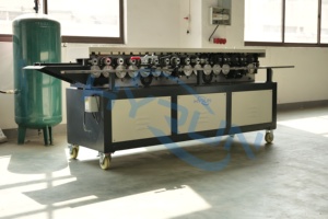 Высокоскоростная машина для изготовления фланцев с общей пластиной TDF для вентиляционных каналов и фланцевых цельной термообработки - Product Image 3