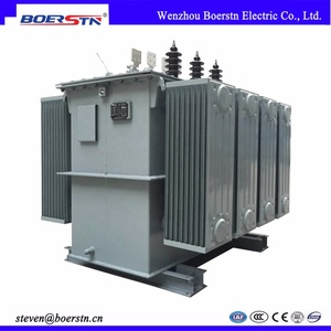 Oil Type Power Plant Transformers 500KVA <strong>1250KVA</strong> Three Phase <strong>11KV</strong> 0.44KV 60Hz Frequency Electronic Usage Input 35KV 132KV - Product Image 2