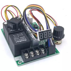 デジタルPWMモーター速度コントローラー0 ~ 100% 調整可能ドライブモジュール入力MAX60A 12V 24V - Product Image 1