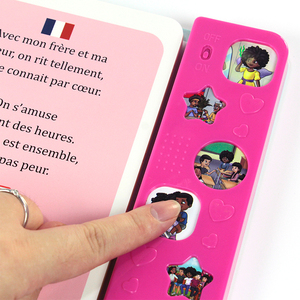 Custom Kids <strong>Ballad</strong> Cardboard <strong>Books</strong> Printing Baby Touch Bilingual Children Board Sound <strong>Books</strong> Printing - Product Image 6