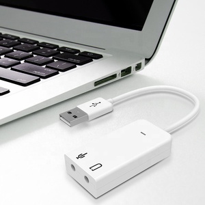 Cantell <strong>USB</strong> Interface Sound Card 7.1 Channel <strong>Audio</strong> Interface Plug and Play <strong>USB</strong> Sound Card Cable - Product Image 3