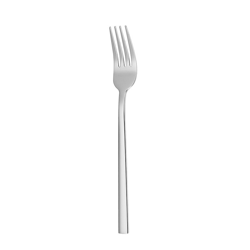 Tenedor de plata para cena