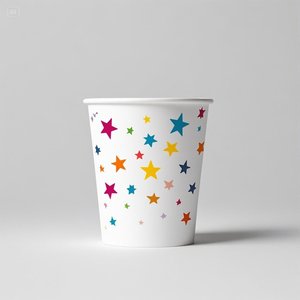 Doğal Plat Jetable tek kullanımlık <span class=keywords><strong>9oz</strong></span> özel kağıt tek kullanımlık kahve kupaları tek duvarlı kağıt bardak kağıt bardaklar