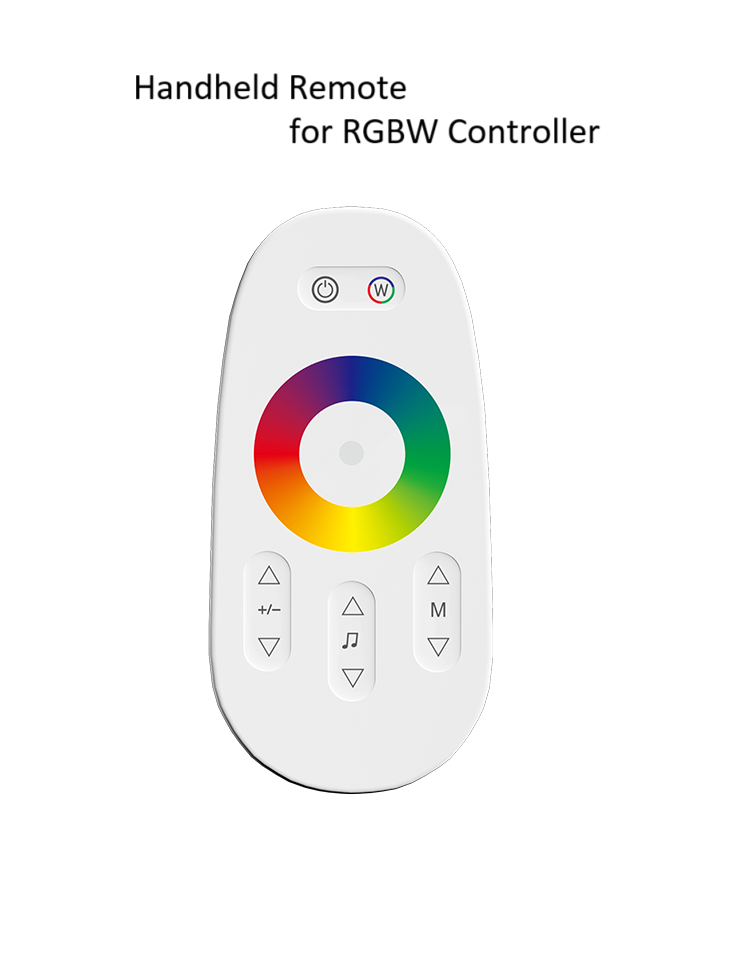 Télécommande RGBW bleue