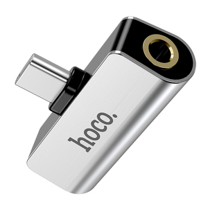 Hoco LS26 支持线控制类型-C 2 合 1 音频适配器 - Product Image 2