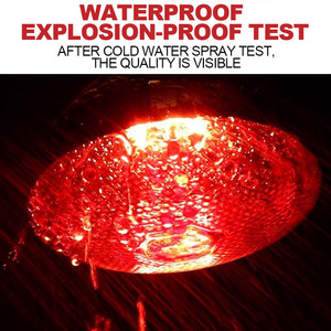 Hot Bán Chất Lượng Cao Đèn Chăn Nuôi Đặc Biệt Nhiệt Bóng Đèn Hồng Ngoại Đèn Gà Lồng Ấp Phụ Kiện Nhiệt Bảo Quản - Product Image 2