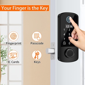 NEWEKEY Door <strong>Lock</strong> U.<strong>S</strong>. Unlocking RFID High Identify Factory Alexa home Deadbolt Recognition Digital door <strong>Lock</strong> - Product Image 2