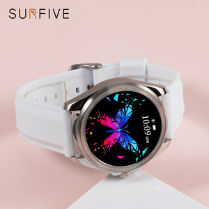 合金ホイール時計女の子用送料無料Reloj Inteligente2024 <span class=keywords><strong>Fastrack</strong></span>タッチスクリーンラウンド液晶ディスプレイスマートウォッチ用