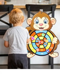 Kinder pfeile Ziel platte werfen interaktive Sicherheit Saugnapf Ball Cartoon Ball Spielzeug