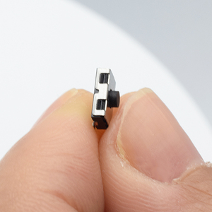 TS4625A2P 4x6x2.5mm Smd pulsante in Silicone nero 50mA 12VDC Micro pulsante tattibile interruttore