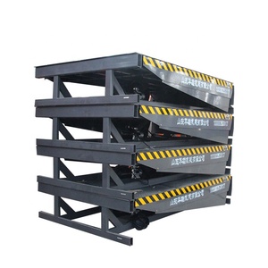 Automatic Cargo <strong>Loading</strong> Dock Ramp Forklift <strong>Container</strong> Load <strong>and</strong> <strong>Unloading</strong> Ramps Truck Yard Dock Leveler