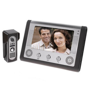 7 ''TFT LCD Kabel gebundenes Video-Tür telefon Visuelle Video-Gegensprechanlage Freis prec heinrich tung mit wasserdichter IR-Außen kamera - Product Image 1