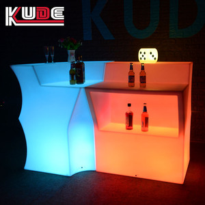 Su geçirmez açık Bar masası koymak için şişe şarap bar sayacı uzaktan kumanda renk değiştirme olay parti kulübü <span class=keywords><strong>led</strong></span> mobilya - Product Image 6