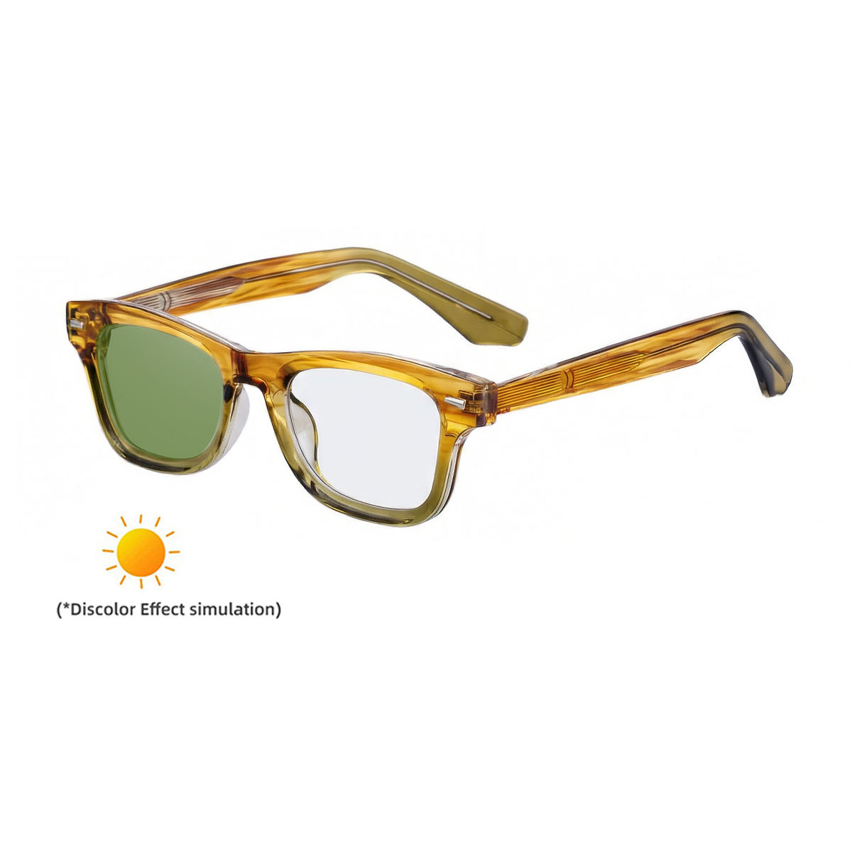 C6 Yellow Frame Turn Green