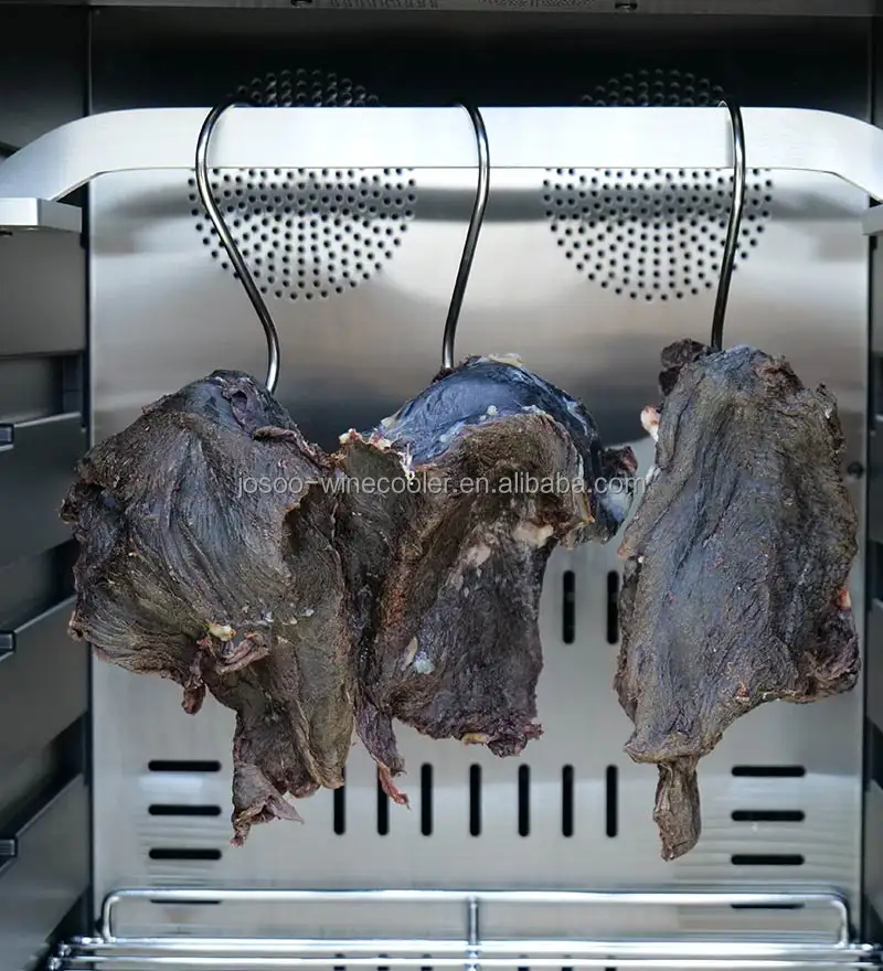 Máy Nén Thịt Khô Bít Tết Trong Tủ Lạnh Khô Lão Hóa Thịt Bò Bít Tết Trong Tủ Lạnh Khô Tuổi Tủ Lạnh Cho Nhà