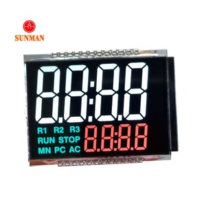 Individueller 3 4 5 zoll 7 segment lcd va bildschirm temperaturregelung thermostat lcd-display paneel - Product Image 1