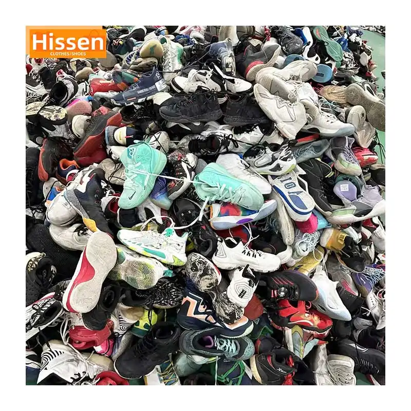 Wholesale Second Hand Shoes Adults Usa Used International China Branded Original Basketball Sport Shoes Bales Men Bulk