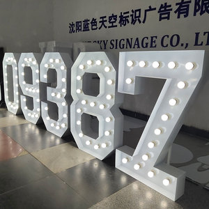 Giant Large 3Ft 4Ft 5Ft Marquee Letters a to Z Number Templates 2Ft <strong>Led</strong> Marquee Letters for <strong>Sale</strong> Near Me <strong>Led</strong> Letter Light - Product Image 5