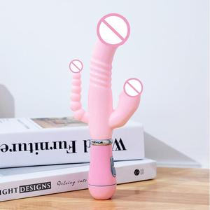 女式廉价兔振动器旋转功能阴道性玩具阴道高品质振动器产品