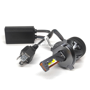 ハイパワーカーLEDヘッドライトQ7H4電球12-24V4300K6000KLEDヘッドライト (ファン付き) 4300K6000K - Product Image 4