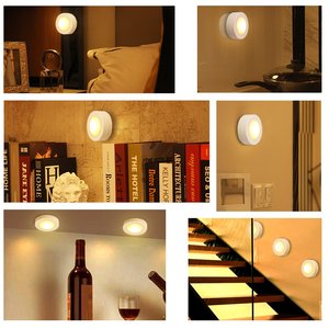 Kablosuz LED Puck ışıkları uzaktan kumanda ile - Product Image 5