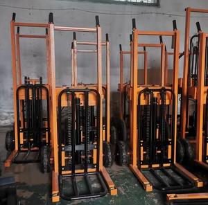 400kg Small Portable <strong>Pallet</strong> Lift Fully Electric Stacker for Warehouse <strong>Loading</strong> <strong>Unloading</strong> Goods - Product Image 6