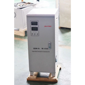 3 fazlı 10kVA Servo Motor voltaj regülatörü sabitleyici SBW 380V 50Hz AC