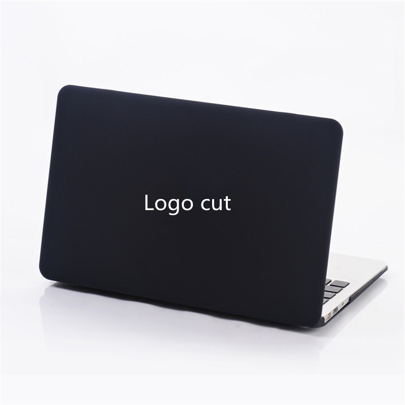 Noir avec découpe logo