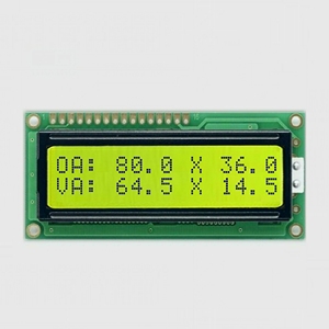 Lcd <strong>Display</strong> Module 16x2 Character Scree Panel with Controller Hd44780 Equivalent STN Yellow Green Mode 5V Power Supply 8bits - Product Image 1