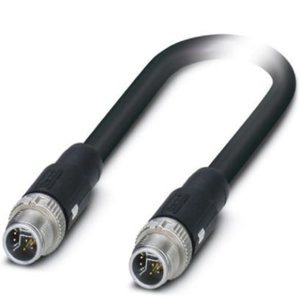 M12 Y代码8pin公对公屏蔽数据适配器连接器防水连接器，带以太网混合电缆 - Product Image 4