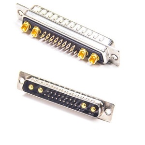 21w4 Mannelijke Soldeer Voor Kabel, Voeding D-SUB 21w4 Stekker, Hoge Kwaliteit 21w4 Connector, Hoge Stroom D-SUB 21w4 Mannelijke Soldeerconnector - Product Image 1
