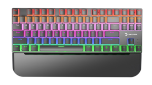 Custom Wired RGB Mechanical Gaming <strong>Keyboard</strong> Mechanical <strong>Keyboard</strong> Gaming With Palm Rest - Product Image 2