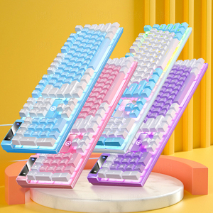 K500 Wired <strong>Keyboard</strong> Color Matching Luminescent Mechanical Feel Game Wired <strong>Keyboard</strong> Desktop <strong>Computer</strong> Accessories