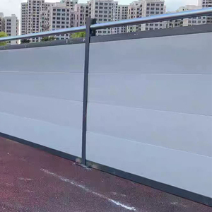 Yüksek kaliteli Colorbond çit 1.5m 1.8m yükseklik su geçirmez şantiye Hoarding üretici çin'de yapılan - Product Image 5