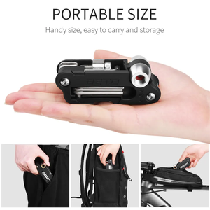 מיני תיקון כיס קיפול כלי קיפול ערכת אופניים כלי תיקון ערכת כלי אופניים אופניים - Product Image 5