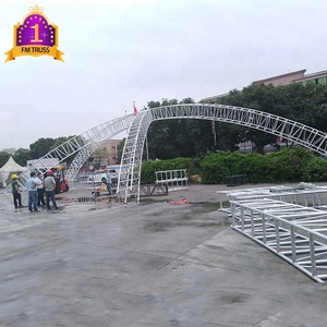 Heavy Loading and Waterproof Curve Stage Lighting Spigot Circle Dome <strong>Truss</strong> for Large Concert 400x600mm 520x760mm - Product Image 5