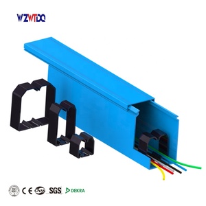 Baixo Smokehalogen-livre Proteção totalmente fechada do cabo Calha Fiação <span class=keywords><strong>Pipeline</strong></span> RoHS/CE Certificação Suporte Vários Personalização