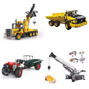 Dropshipping kalıp kral 19008 MOC-29848 17048 Liebherr R9800 ekskavatör inşaat araçları kamyon Baufahrzeuge yapı taşı